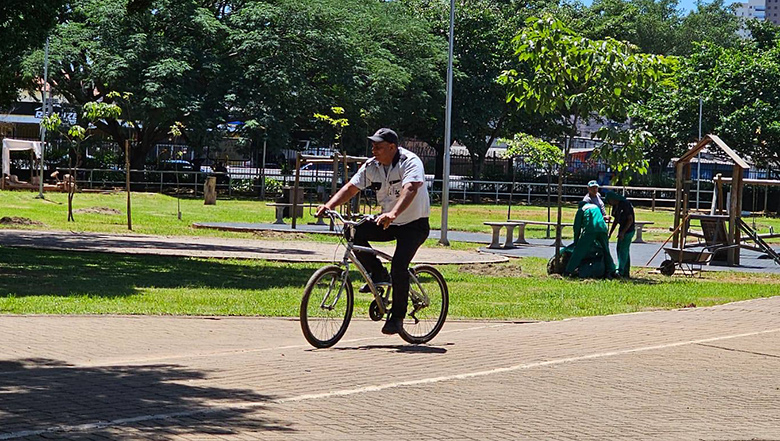 Segurança interna do Parque do Rrote - foto Gazeta do Pari
