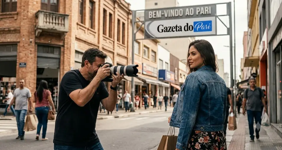 Casting de modelos no Pari e Brás