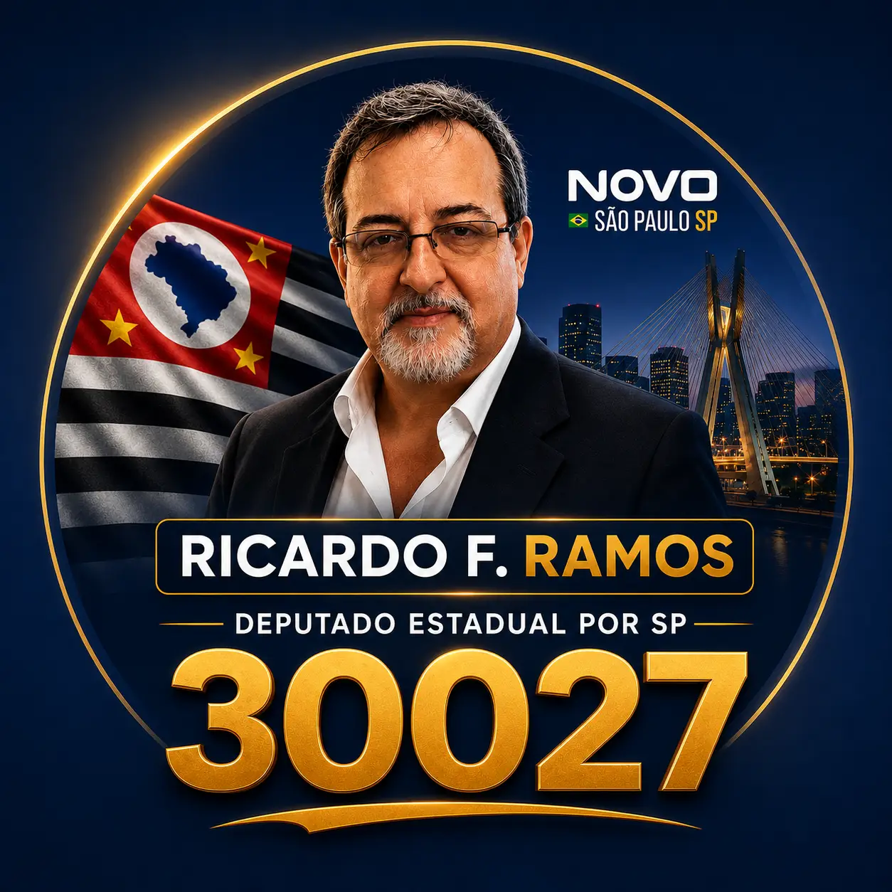Ricardo F. Ramos candidato a deputado Estadual por SP