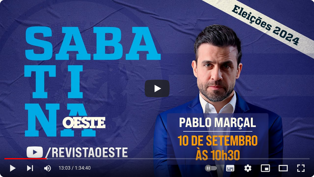 Sabatina Oeste com Pablo Marçal - gazeta do Pari