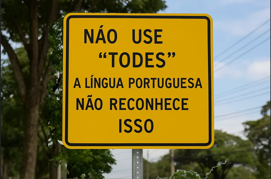 linguagem neutra não existe
