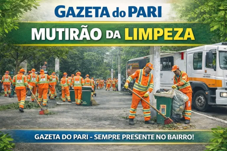mutirão da limpeza - gazeta do pari-1